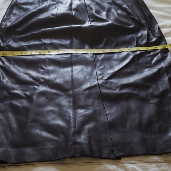 Faux Leather Skirt - Picture 7 of 8
